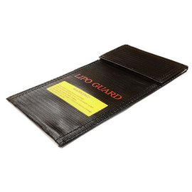 Integy C26347BLACK  LiPo Guard X-Small Battery Bag (100x200mm)