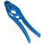 Yeah Racing YEA-YT-0134BU  Blue Yeah Racing Aluminum Shock Shaft Pliers & Pin, Screw Tester (Blue)