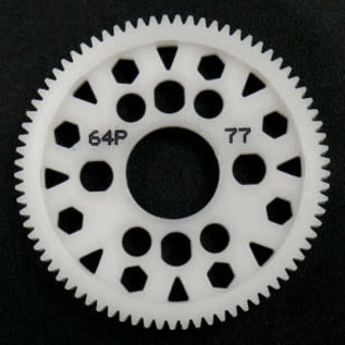 Yeah Racing SG-64077  64P 77T Yeah Racing Competition Delrin Spur Gear 64P 77T For 1/10 On Road Touring Drift