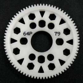 Yeah Racing SG-64079  64P 79T Yeah Racing Competition Delrin Spur Gear 64P 79T For 1/10 On Road Touring Drift