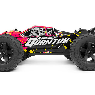 Maverick RC MVK150106  Pink Quantum XT 1/10 4WD Stadium Truck RTR w/ B&C