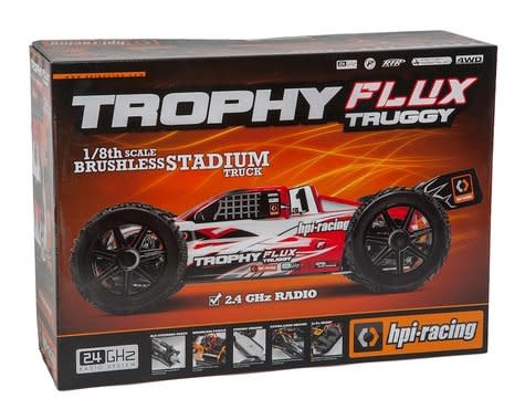 HPI107018 Trophy Flux Truggy RTR, 1/8 Scale, Off-Road 4WD, w/ 2.4