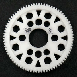 Yeah Racing SG-64081  64P 81T Yeah Racing Competition Delrin Spur Gear 64P 81T For 1/10 On Road Touring Drift