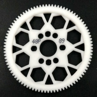 Yeah Racing SG-48089  48P 89T Yeah Racing Competition Delrin Spur Gear 48P 89T For 1/10 On Road Touring Drift
