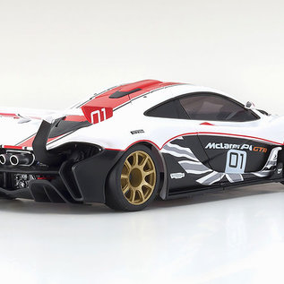 Kyosho 32324WR  MINI-Z RWD McLaren P1 GTR White/Red