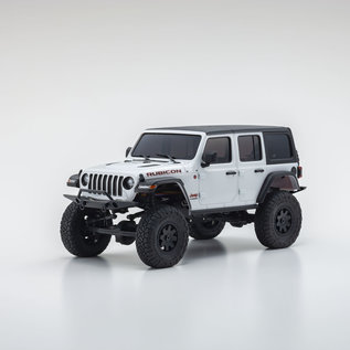 Kyosho 32521W  Mini-Z 4X4 White Jeep Wrangler Unlimited Rubicon RTR