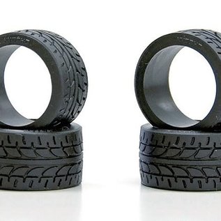 Kyosho MZW38-30  Mini-Z 11mm Wide Racing Radial Tires 30° Shore (4) MZW38-30 MZW3830