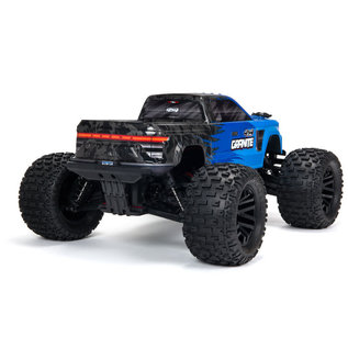 Arrma ARA4202V3T1  Blue & Black GRANITE 4X4 V3 MEGA 550 Brushed Monster Truck RTR