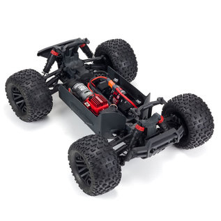 Arrma ARA4202V3T2  Red White GRANITE 4X4 V3 MEGA 550 Brushed Monster Truck RTR