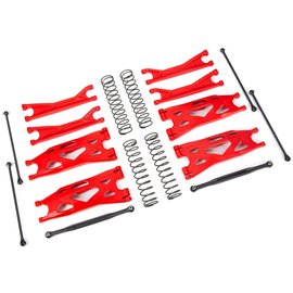 Traxxas TRA7895R  X-Maxx WideMaxx Suspension Kit (Red)
