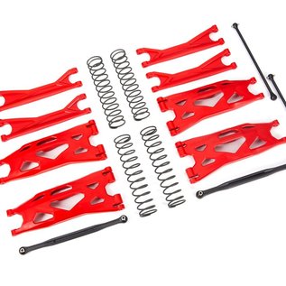 Traxxas TRA7895R  X-Maxx WideMaxx Suspension Kit (Red)