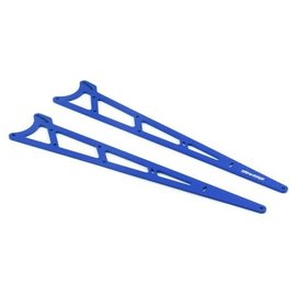 Traxxas TRA9462X  Traxxas (Blue) Aluminum Wheelie Bar Side Plates (2)