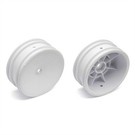 Team Associated ASC9690  White Buggy 2.2" Front 12mm Hex Wheels for B6 B6.1 B6.2 (2)