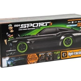 HPI HPI120102  RS4 Sport 3 RTR Touring Car w/1969 Mustang RTR-X Body