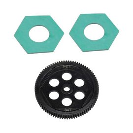 HOT RACING HRASTTX848  Steel Spur Gear & Slipper Pads 48p 84t: 22S
