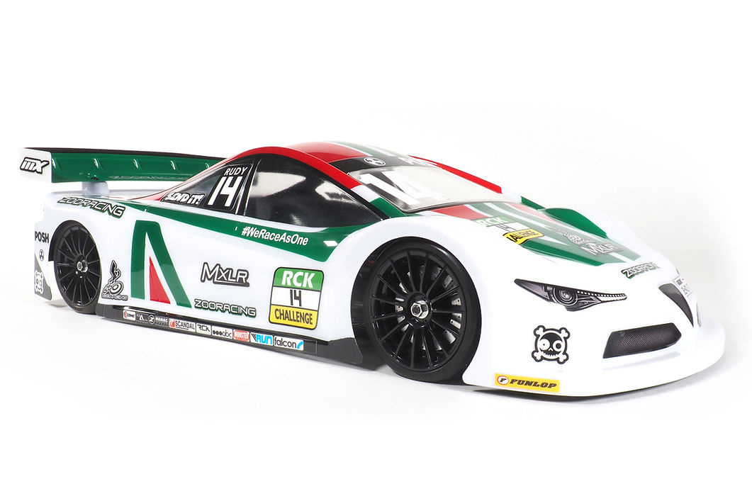 ZR-0014-05 ZooRacing Anti Clear Body Ultra-Light Weight - 190mm Touring Car - Michael's RC Hobbies