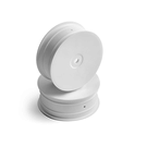 Xray XRA329910-M  White 2wd Front Wheel Aerodisk with 12mm Hex (2) - Medium 329910M