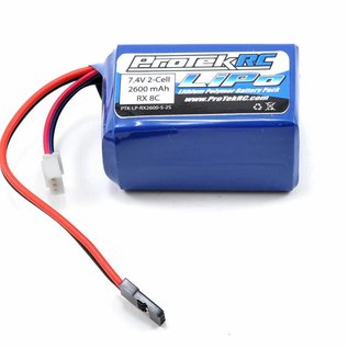 Protek RC PTK-5161 Li-POLY Hump Reciever Battery Pack (7.4V/2600MAH)(W/Balancer Plug)