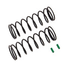 Team Associated ASC81222  Front Springs V2, green, 4.9 lb/in, L70, 9.5T, 1.6D