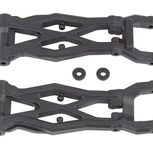 Team Associated ASC71141  RC10T6.2 FT Rear Suspension Arms, gull wing, carbon