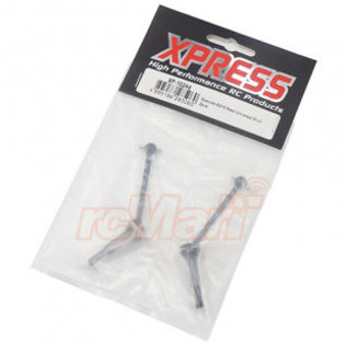 Xpress XP-10244  Xpress Steel Universal Shaft 2pcs For Execute XQ1S XQ2S FT1S DR1S