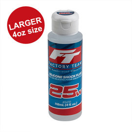 Team Associated ASC5470  FT Silicone Shock Oil, 25wt (275 cSt), 4oz.