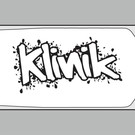 Klinik RC KRCWSKINL1  Black and White Chassis Skin Schumacher Cat L1