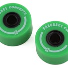 Drag Race Concepts DRC-10208.8  DragRace Concepts Big Wheel Wheelie Bar Wheels (Fluorescent Green) (2)