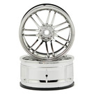 HPI HPI3340  HPI 12mm Hex LP29 Rays VolkRacing RE30 Wheels (2) (3mm Offset) (Chrome)