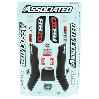 Team Associated ASC72015  Team Associated RB10 RTR Body & Wing Set (Clear)