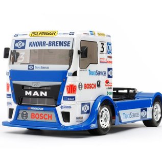 Tamiya TAM58632-60A  Tamiya Team Hahn Racing MAN TGS 1/14 4WD On-Road Semi Truck (TT-01) w/HobbyWing THW 1060 ESC