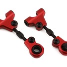 Yeah Racing YEA-TATT-036RD  Yeah Racing Tamiya TT-01 & TT-01E Aluminum Front Upper Suspension Arms (Red)