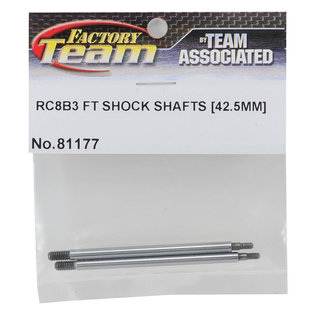 Team Associated ASC81177  Factory Team 3.5x42.5mm Chrome Shock Shafts