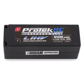 Protek RC PTK-5106-22  ProTek RC 4S 120C Low IR Si-Graphene + HV LiPo Battery (15.2V/6500mAh) w/5mm Connector (ROAR Approved)