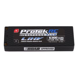 Protek RC PTK-5115-22  2S 130C Low IR HV LCG LiPo Battery 7.6V/6300mAh