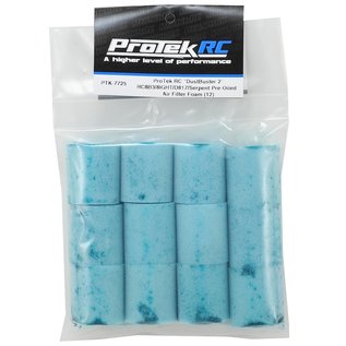 Protek RC PTK-7725  DustBuster 2 TLR Style Pre-Oiled Air Filter Foam (12) (RC8B3/8IGHT/D817/SRX8/NB48 2.0)