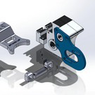 R1wurks R1-990042  DC1 Motor Mount For R1 Stand Up Transmission