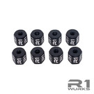 R1wurks R1-990047  DC1 8mm Threaded Hex Standoff Set (8)