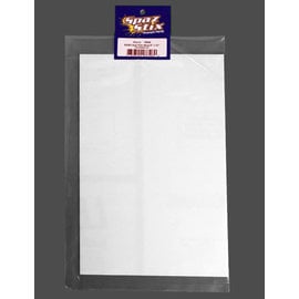 Spaz Stix SZX95030  0.030" Clear Poly Sheet 8.5"x11"