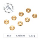 OfficinaRC OFC-BSS-39175  Officinarc Brass Smart Shim 3X9X1.75 MM - (8) BSS39175 39175