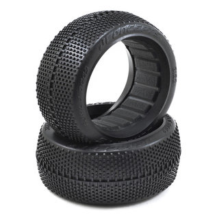 J Concepts JCO3132-07  JConcepts Triple Dees 1/8th Buggy Tires (2) (Black)