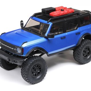 Axial Racing AXI00006T3  Axial SCX24 Blue 2021 Ford Bronco Hard Body 1/24 4WD RTR Scale Mini Crawler (Blue) w/2.4GHz Radio