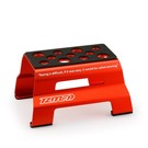 J Concepts JCO8132  JConcepts RM2 Metal Car Stand (Red)