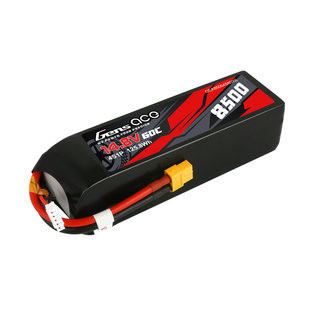 Gens Ace GEA85004S60X6  Gens Ace 14.8V 60C 4S 8500mAh Lipo Battery Pack With XT60 Plug For Xmaxx 8S Car