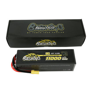 Gens Ace GEA11K4S100E5  Gens Ace Bashing Pro 14.8V 100C 4S2P 11000mah Lipo Battery Pack With EC5 Plug For Arrma