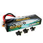Gens Ace GEA52002S35T3  Gens Ace Bashing Series 5200mAh 7.4V 2S1P 35C Car Lipo Battery Pack Hardcase 24# With EC3, Deans And XT60 Adapter