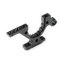 Xray XRA302773  Xray X4'22 Alu Lower Bulkhead - HD - Front Left/Rear Right - Swiss 7075 T6