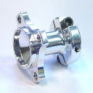 IRS IRS215  Centered LEFT Side Clamping Hub (Long Hub)- SILVER