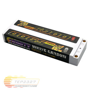 Trinity TEP2327  White Carbon 5900mah ULCG with 5mm Bullets