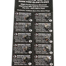 Racers Edge RCESF4  Sure Fire #4 Medium-Cold Glow Plugs - single plug